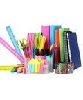30 Pack Clear Plastic Rulers Bulk Value Set, 12 Inch with Inches and Centimeters, assorted colors for school home office use