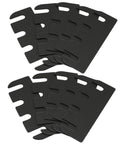 Door Hinge Shims 4 Inch PVC Spacers 10 Pack Quick Alignment Gap Filling Draft Stopping Universal Fit for Interior Exterior Doors