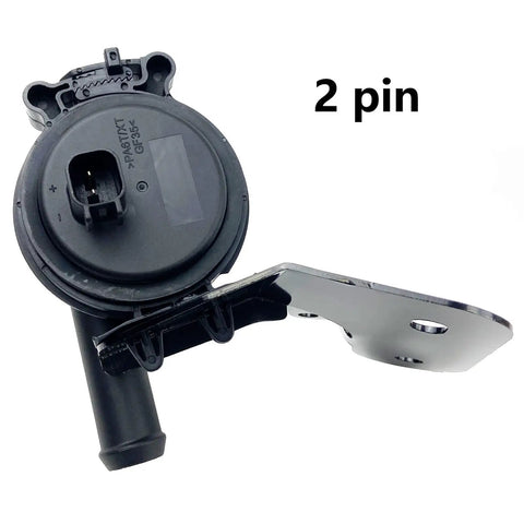 Direct Fit Engine Coolant Electric Auxiliary Water Pump With Bracket For 2009 2012 Ford Escape 2009 2011 Mariner 2.5L 4Cyl 2-pin design.
