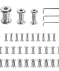 Solid Stainless Steel Binding Post Screw Kit Featuring M4 M5 M6 Metric Threads And Quick Release Wrenches with screws and wrenches
