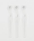 3 Pack Precision Face Razor For Women With Secure Grip Bangin Sharp Stainless Micro Blades For Eyebrow Shaping And Gentle Facial Dermaplaning Safe Mini Shaver For That Smooth Glow Up Vibe - clear handheld razors arranged in a row.