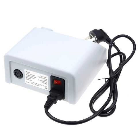 Power adapter for Compact Grinder 50W At 50000RPM Power, 2.35mm Chuck, Low Noise Handheld Tool For Precise Cutting And Finishing