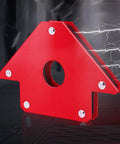 Two Piece Welding Magnet Set With 50 Pound Holding Power, Magnetic Holder Angled At 45 90 135 Degrees, Hands Free Fixturing