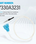 RV A C Freeze Sensor Replacement For Coleman Mach 7330A3231 shown with connectors and wire cable