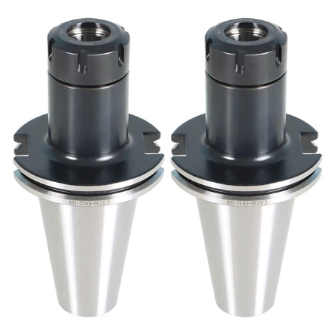 2-pack of CAT50 ER32 100mm Collet Chuck Set for CNC milling lathe tool holders with ER Nut UM, balanced for high rigidity