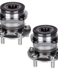 Rear Right Wheel Hub and Bearing Assembly for 2010-2014 Outback and 2013-2014 WRX STI, 5-Lug, Non-ABS, 2-Pack, OE-Quality Replacement