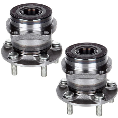 Rear Right Wheel Hub and Bearing Assembly for 2010-2014 Outback and 2013-2014 WRX STI, 5-Lug, Non-ABS, 2-Pack, OE-Quality Replacement