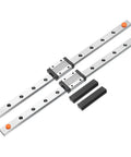 Two Pack 300mm Linear Guide Rails With Two MGN12H Carriage Blocks And Two Mini MGN12 Guides for 3D printers and CNC machines