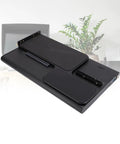 External Graphics Dock With Thunderbolt 5 And Pcie 4.0 X4 Port For Laptop Gaming Rig Featuring Atx Sfx Power Support showing sleek black design