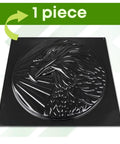3D Eagle Head Concrete Mold For Cement ABS Plastic 2mm Thick Durable Round Eagle Mold For DIY Garden Stepping Stones