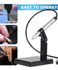 Permanent Jewelry Welder Pro Grade Kit With Pulse Tungsten Arc Spot Welding Machine shown with precision handpiece