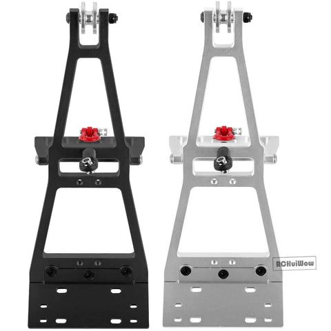 Heavy Duty RC Winch Dual Stent Rescue Set Tow Crane Arm Wrecker Kit For One Tenth Scale RC Crawlers SCX10 TRX4 Capra LCG