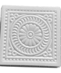 Square Stepping Stone Mold 37x37x6.5cm Reusable Concrete Paver Mold for Garden Pathway Patio and Lawn, front view