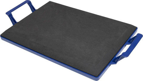 Foam Concrete Kneeler Board With Extra Large Handles, Hard Bottom Padded Knee Pad For Concrete Finishing, 19 By 13 Inch Durable Tray