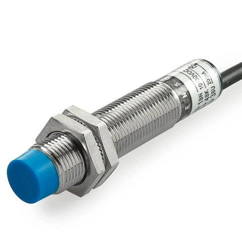 Capacitive Proximity Sensor With 5mm Sensing Distance, 10 To 30 VDC, 200 mA, PNP Normally Open, Three Wire, LJC12A3 5 ZBY Dielectric Object Detector
