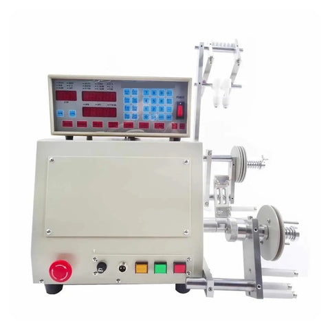 Top Shelf Automatic Cable Winder Reel With Six Thousand Rpm Variable Speed Control And Programmable Step Sequences, industrial design.