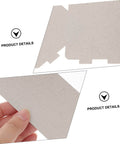 Close-up of Six Pack Microwave Mica Sheets Waveguide Cover Heat Resistant Insulation Pads, showcasing material and texture.