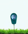 3 In 1 Soil Tester With Long And Short Probes For Moisture Fertility And Plant Water Needs in soil.