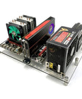 Open Air DIY PC Test Bench Acrylic Case Rack for ATX MATX ITX motherboards with superior cooling and easy maintenance