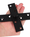 360 Degree Pivot Hidden Door Hinge For Concealed Doors And Secret Bookcases Heavy Duty Stainless Steel Hardware in hand