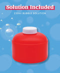 230ml bubble solution for Automatic Bubble Blower Fire Extinguisher Style Bubble Machine for Kids Indoor Outdoor Play