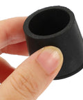 Non Slip Rubber Leg Caps Eight Pack Thickened Design Furniture Pads shown held in hand