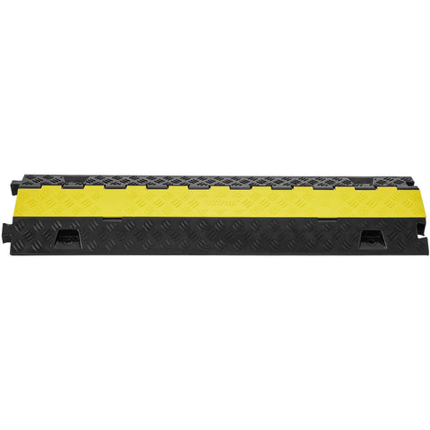 Beefed Up Heavy Duty 5 Pack TPU Cable Protector Ramp With 2 Channel Design for Driveways and Floors Odor Free Eco Friendly Cord Cover