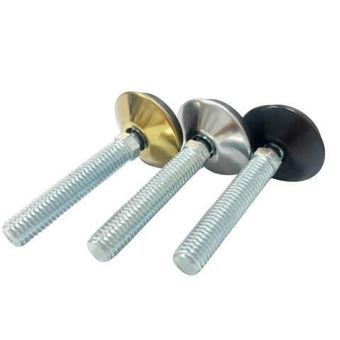 Eight Piece Adjustable Furniture Feet Set With Self Leveling Screws For Chairs Tables Cabinets And Restaurant Benches M8 And M10 Threads
