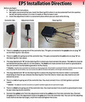 EPS Installation Directions for Universal Electric Power Steering Conversion Kit For Sandrails And Dune Buggies With Factory Manual Boxes