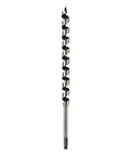 Ship Auger Drill Bit For Hardwood And Nail Embedded Wood, 1 Inch By 17 Inch, Self Feed Spur Tip, Hardened Alloy Steel