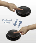 Oil Rubbed Bronze Tub Drain Stopper Universal Toe Touch Pop Up No Frills Install Fits Most Lift And Turn Tip Toe And Trip Lever Drains