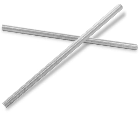 Two Pack M8 X 250mm Fully Threaded Rods 304 Stainless Steel Right Hand Threads Silver Finish tough as nails for DIY projects