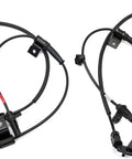 Dual Pack ABS Wheel Speed Sensors Front Left Right For Hyundai Sonata 2011 To 2014 Oem 598303S000 598103S000 displayed from multiple angles.
