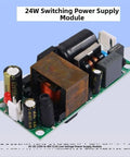24W 48V 0.5A AC to DC Switching Power Supply Module With Bang-For-Your-Buck Overvoltage And Overcurrent Protection For Industrial Control Systems Wide Input 85-264VAC And 120-373VDC High Efficiency Up To 86% Green Compact Design, compact PCB module