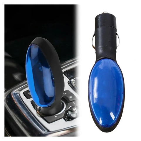 Universal Car Fuel Saver Kit For Trucks And SUVs, Portable Gas Saving Device With Easy Install, shown in car socket.