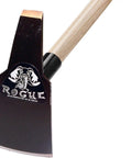 Heavy Duty Workhorse Mattock Type Hoe With 60 Inch Ash Handle For Demolition And Garden Work, 4 Inch Wide Blade Hand Crafted From Recycled Disc Blades With Tempered Steel Edge Built In The USA
