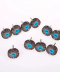 Badass Rotary Tool Accessory Kit With Diamond Burrs Sanding Drums Polishing Wheels Precision Cut Off Discs And Multi Purpose Mandrels For Grinding And Tough DIY Work - set of metal sanding drums with 80 grit.