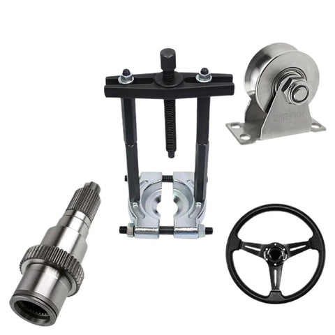 9 Piece Bearing Separator Set And Bearing Extractor Kit For Auto Repair Heavy Duty Wear Resistant Metal Tools multi-angle view