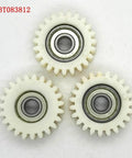 Three Pack 38mm 23-Tooth Nylon Gearbox Bearings For Electric Bike Motors, 8mm Bore, Ball Bearing Clutch Planetary Gear Transmission