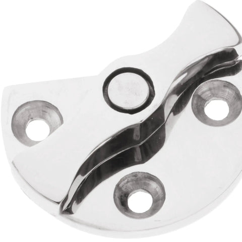 Stainless Steel 316 Round 45mm Boat Door Cabinet Hatch Turn Button Twist Catch Latch Marine Hardware Accessories front view