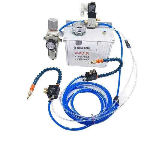 Top-Notch Coolant Pump Mist Sprayer Kit With Built-In Air Filter. Durable Blue Water Box Design For Easy Engine Cooling. Reliable Performance And Simple Setup For Quick Maintenance Projects On Any Vehicle.