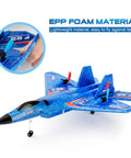 F22 Fighter RC Plane Ready To Fly With Gyro Stabilization For Beginners Kids Remote Control Airplane featuring durable EPP foam body