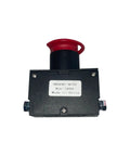 Heavy Duty Emergency Stop Button Switch Replacement Part For Crown Electric Pallet Jack A1038 Model, red safety trigger.
