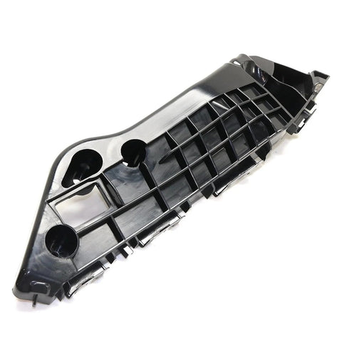 Side view of black plastic front bumper bracket retainer for Toyota RAV4 (2013–2018)