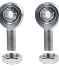 Five Eighth Inch Heim Joints Rod End Kit JMX Series Three Piece Beefed Up Chromoly Joints Panhard Rod End Kit With Jam Nuts Four Pack Premium PTFE Liner Reinforced With Kevlar For Longer Lasting Performance Easy To Install, two rod ends and jam nuts