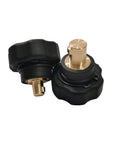 Durable Welding Connector Conversion Plug Adaptor For 10-25 And 35-50B, Quick Swap, Easy Install, built tough, black and gold finish