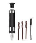 Get A Solid Four In One Rc Hex Key Set With Aluminum Steel Bits For Drones And Rc Cars To Make Quick Work Of Tweaks And Fixes No Hassle Required 4-in-1 handle with 0.5, 1.3, 1.5, 4mm bits