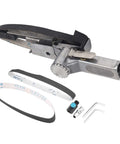 20mm Pneumatic Air Belt Sander Polisher For Metal Wood Plastic with ergonomic handle and accessories
