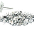 Top Notch 11 Gauge Ring Shank Nails With Bold Square Caps 1.5 Inch Galvanized Steel Fasteners, heavy duty framing essentials.