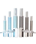 Hand Retractable Indexing Plunger Pin With Long Stroke And Quick Release Lock Built Tough For Heavy Duty Jobsites Featuring Rock Solid Coarse Grip Teeth M6, assorted sizes for various applications.